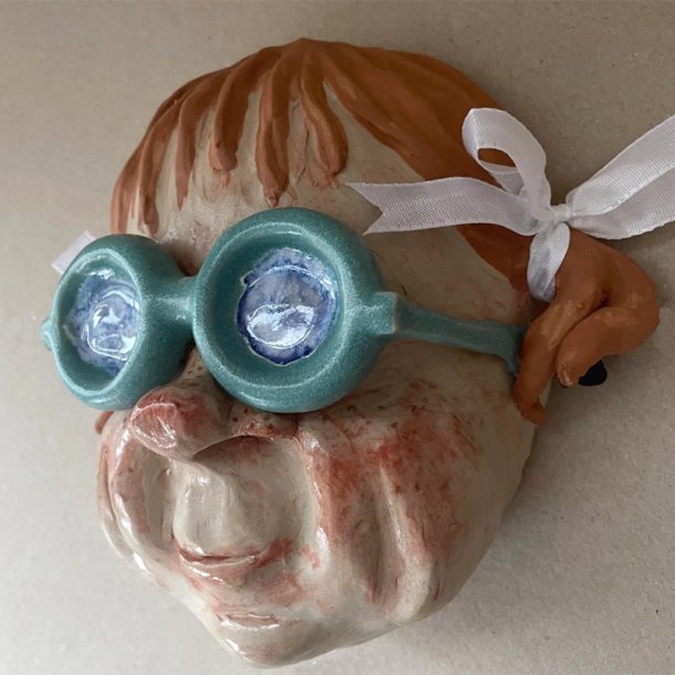 M�d Josefine fra Vinterbadeklubben