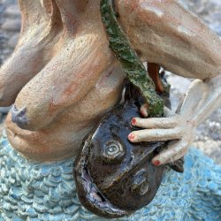 M�d Tang Tove med havtaske