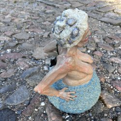 M�d Tang Tove med havtaske