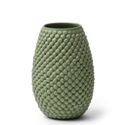 Louise Heisel mellem vase