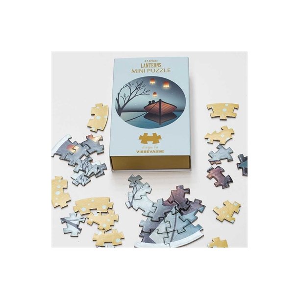 Vissevasse mini puslespil